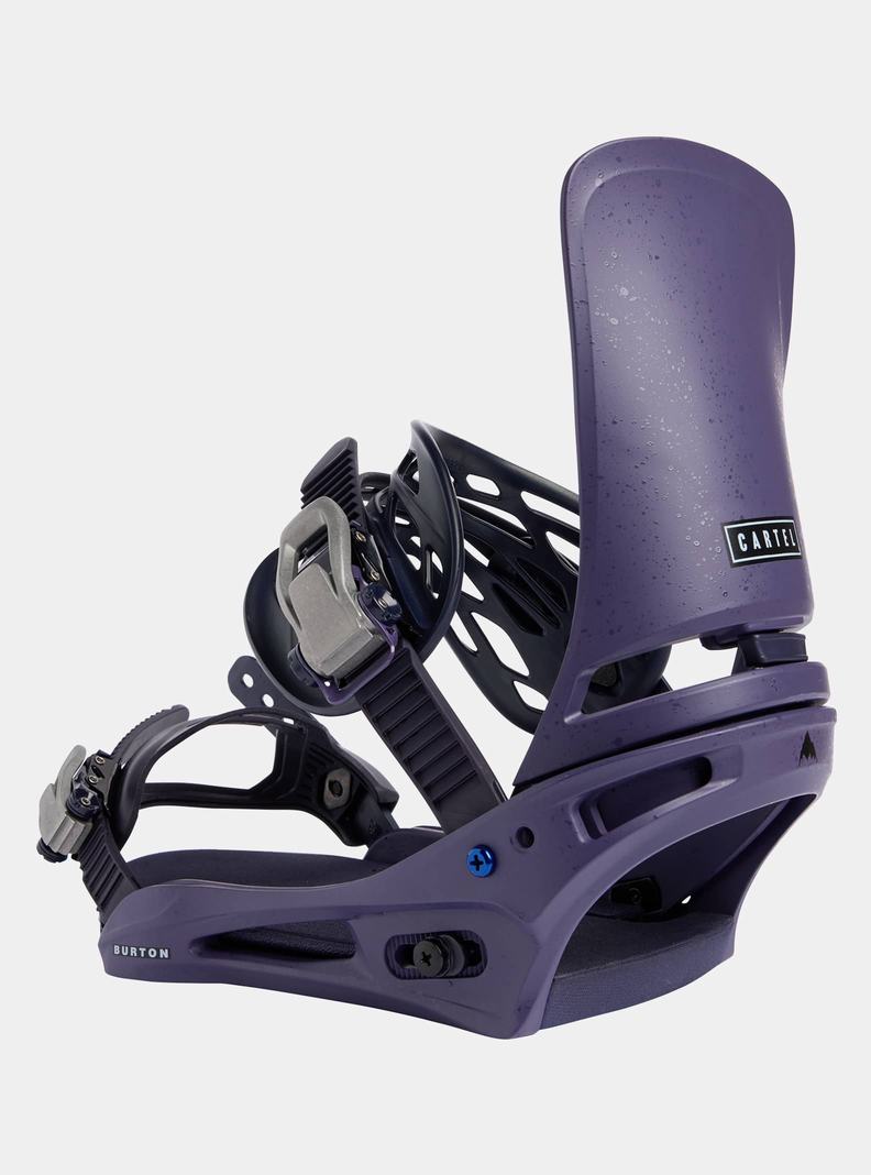 Purple Burton Cartel Re:Flex Men's Snowboard Bindings | PUNMRD530