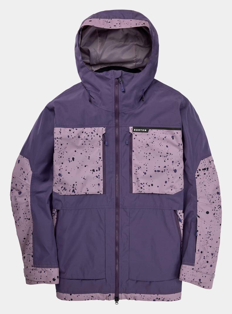 Purple Burton Frostner 2L Men's Ski Jackets | PIVLJY867