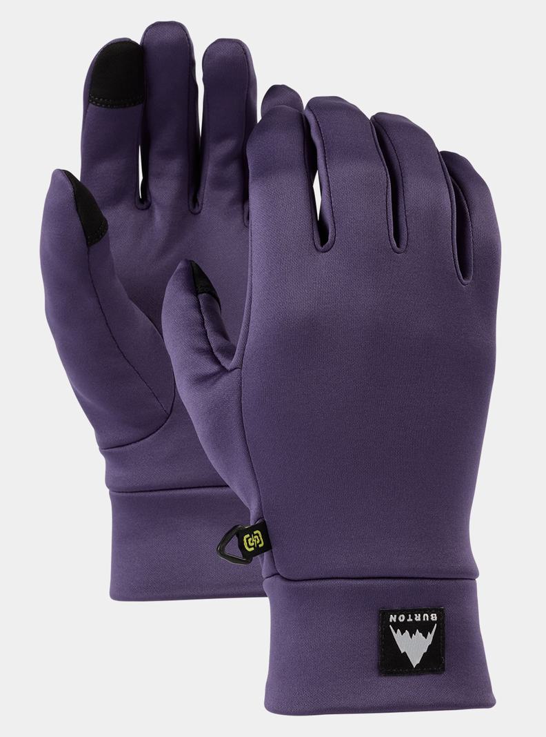 Purple Burton Screen Grab® Glove Liner Men's Ski Gloves | GAFUPB325