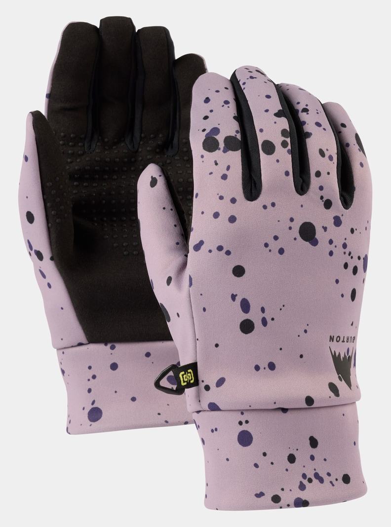 Purple Burton Touch-N-Go Glove Liner Women's Ski Gloves | QTNGHM516