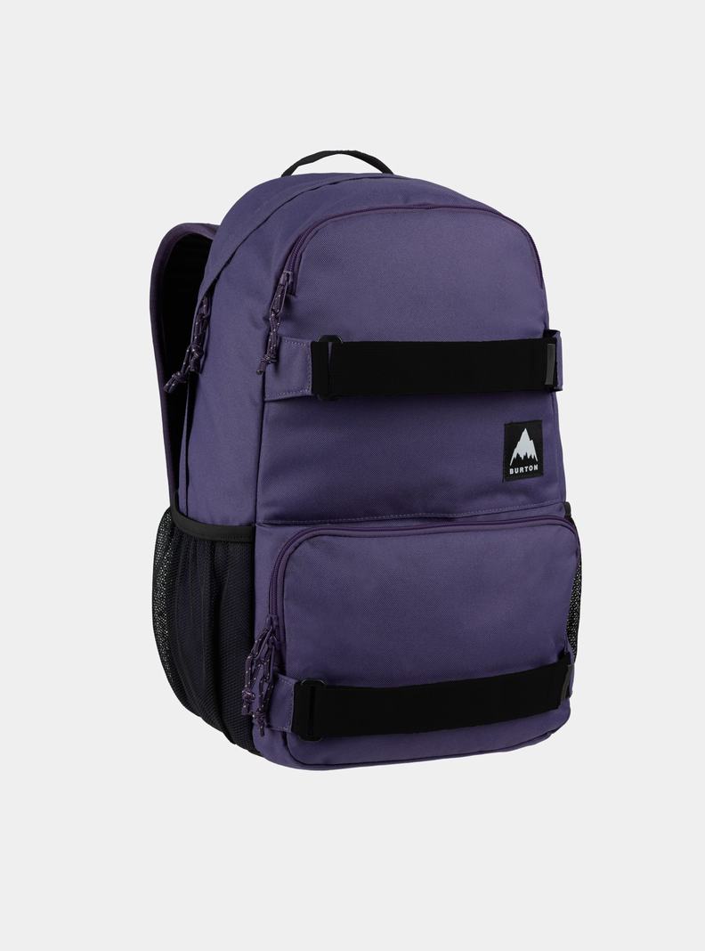 Purple Burton Treble Yell 21L Unisex Backpacks | QXAVEY081