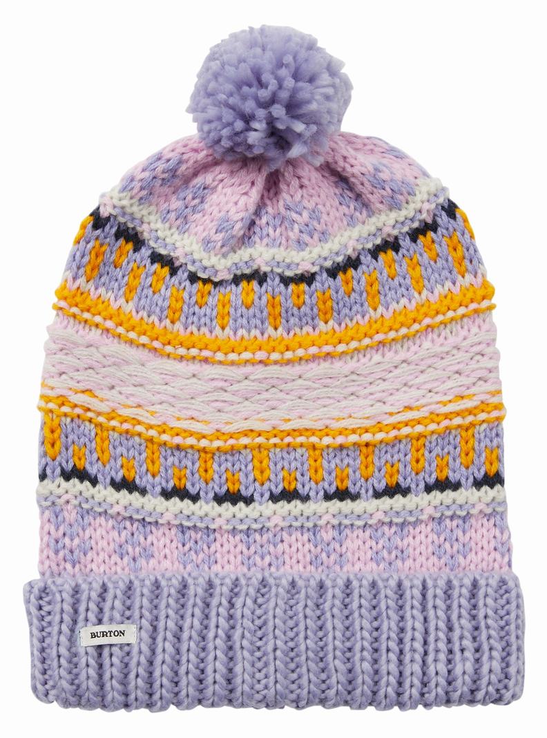 Purple Burton Walden Kids' Beanie | RTKHAF304