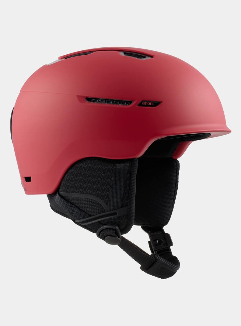 Red Burton Anon Logan WaveCel Men's Snowboard Helmets | FPJQEH642