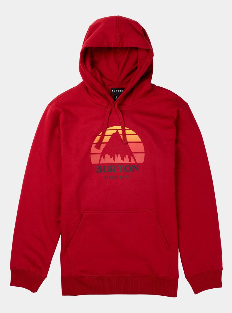 Red Burton Underhill Pullover Women's Hoodies | SIOCVQ183