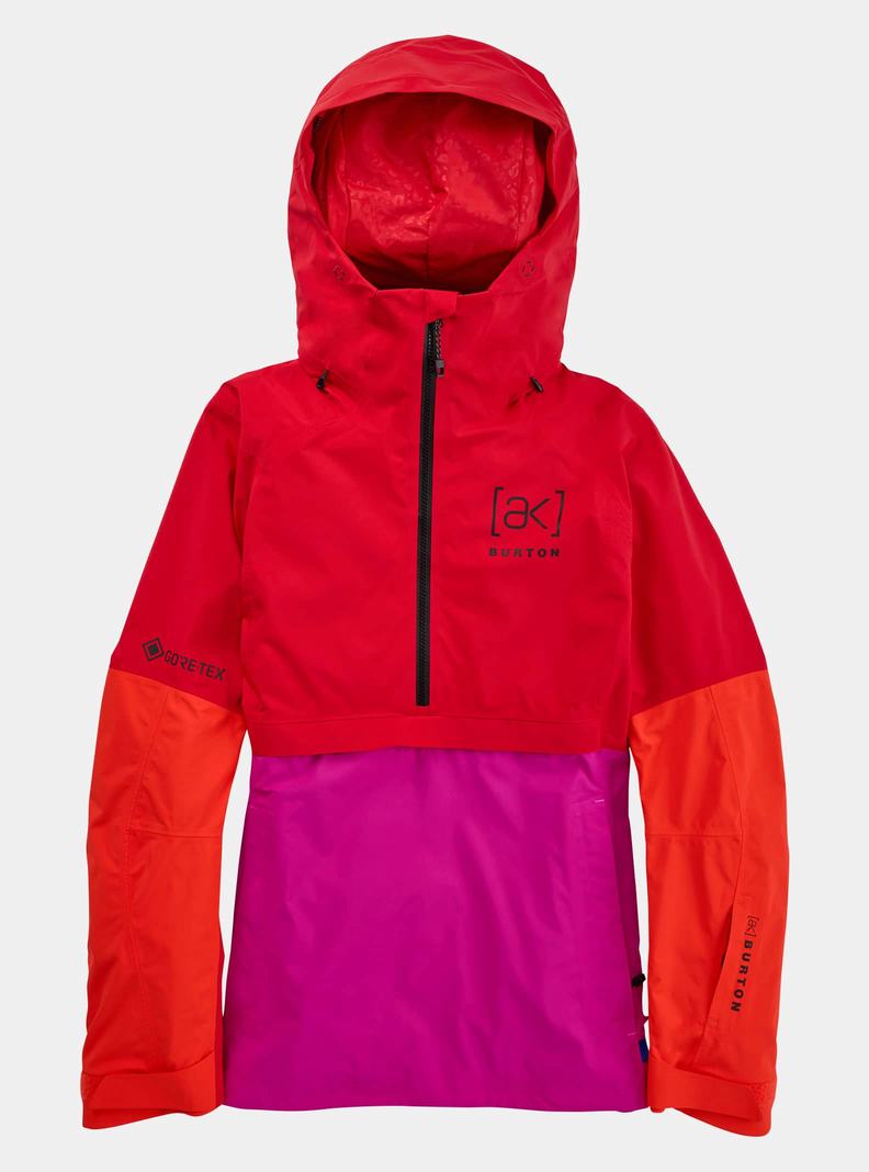 Red / Orange Burton [ak] Kimmy GORE-TEX 2L Anorak Women's Ski Jackets | TXJSCY694