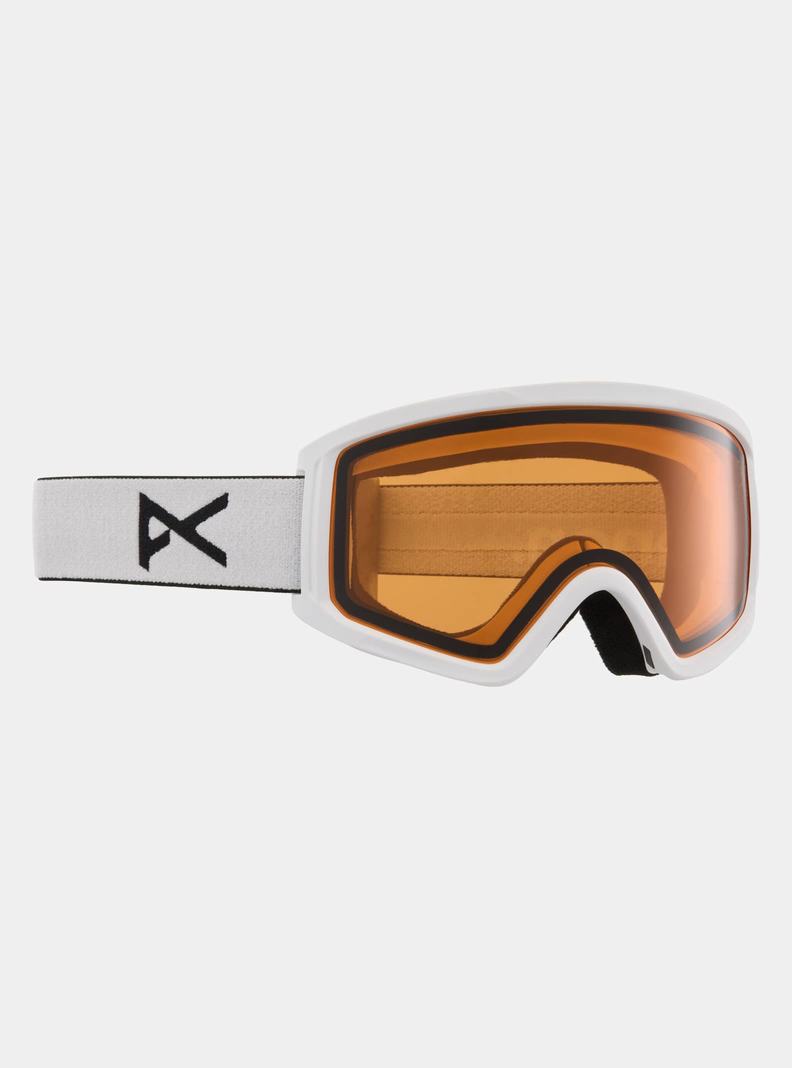 White / Burton Anon Tracker 2.0 Kids' Ski Goggles | PDWZJR259