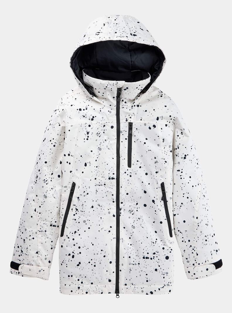 White Burton Lelah 2L Women's Ski Jackets | GEJTYP762