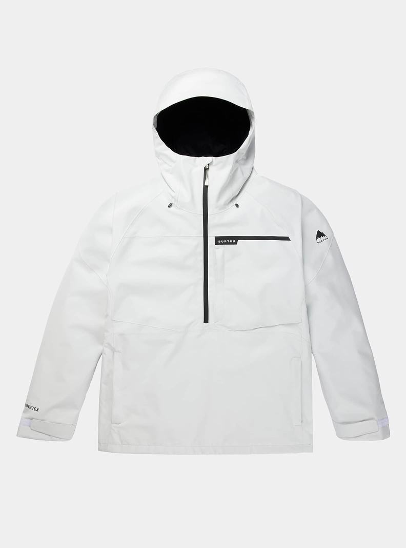 White Burton Pillowline GORE-TEX 2L Anorak Men's Ski Jackets | OQBKPU978