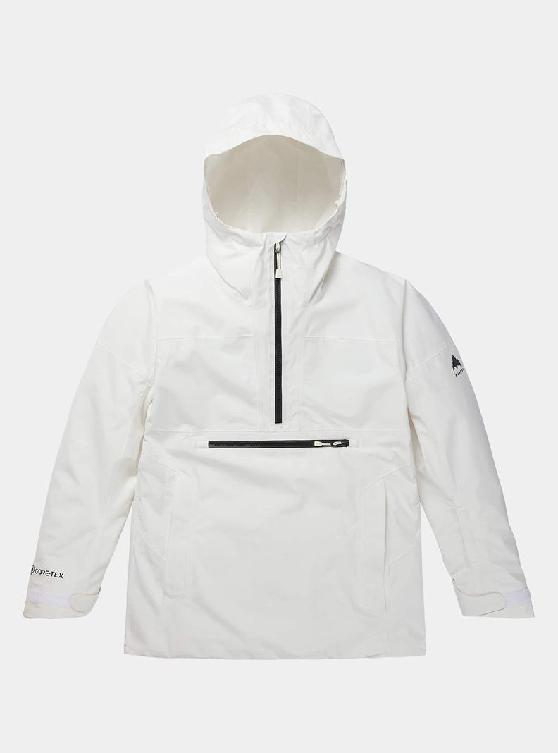 White Burton Pillowline GORE-TEX 2L Anorak Women's Ski Jackets | YHCMPE749