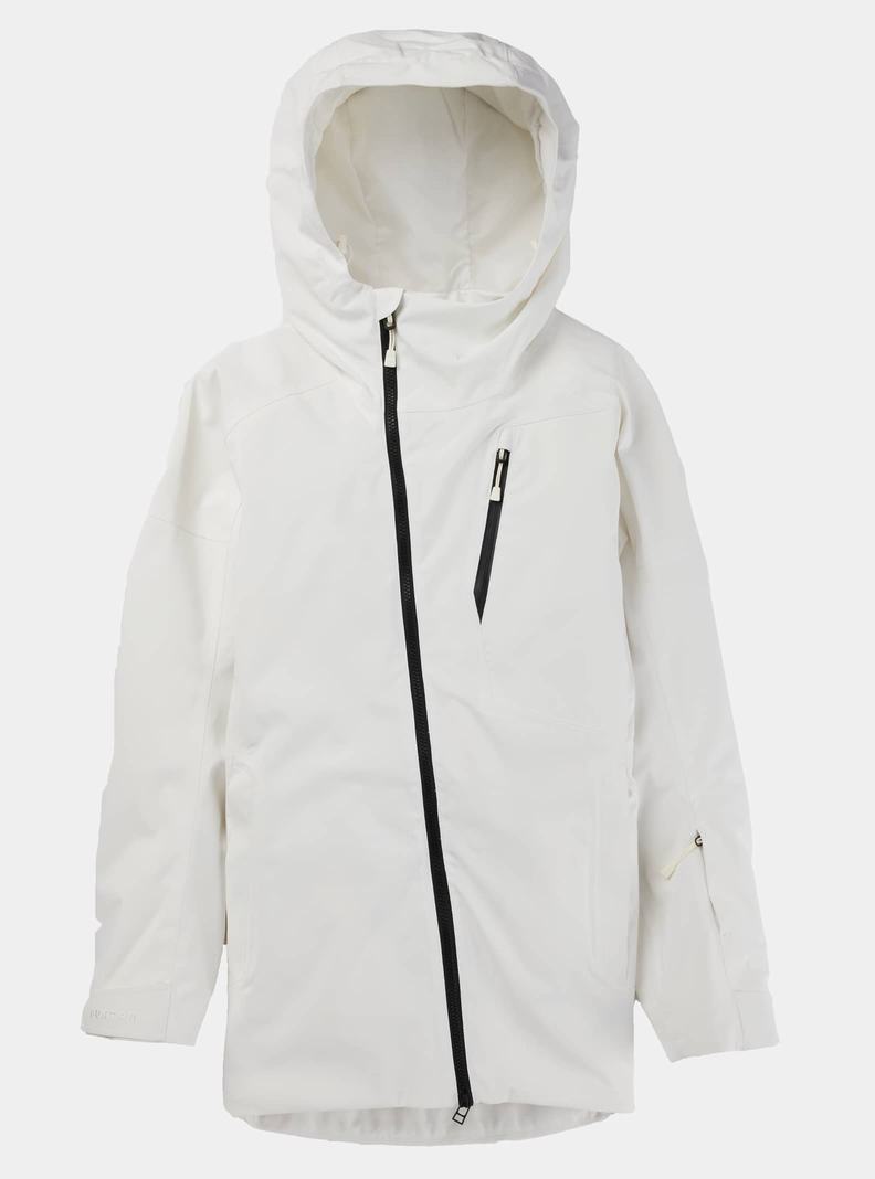 White Burton Pyne 2L Women's Ski Jackets | EAMGHR059