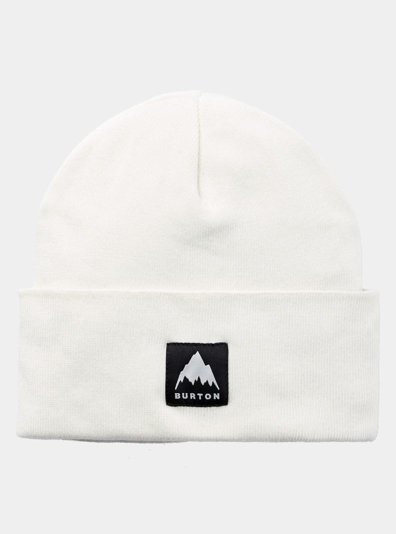 White Burton Recycled Kactusbunch Tall Men's Beanie | DTNJUF271