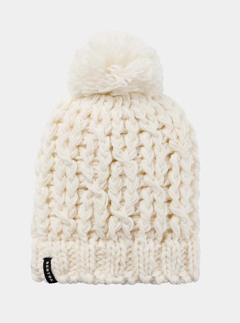 White Burton Recycled Kismet Women's Beanie | YXGHMK314