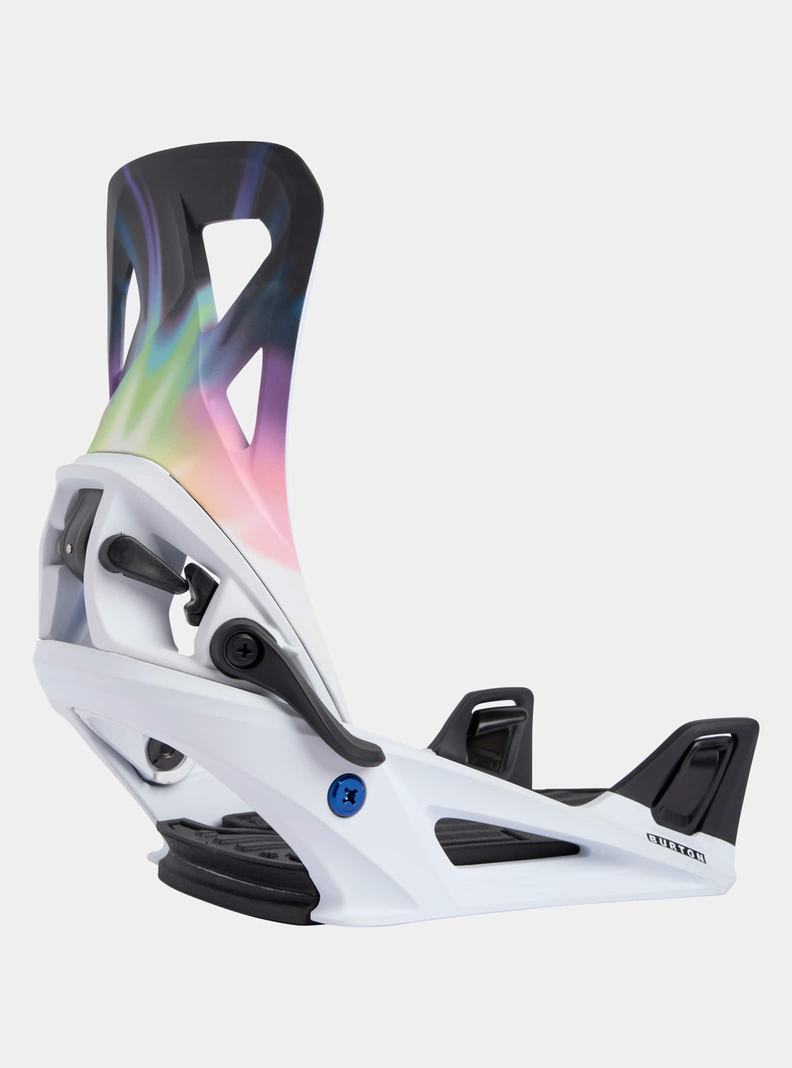 White Burton Step On® Re:Flex Men's Snowboard Bindings | RJCUYI394