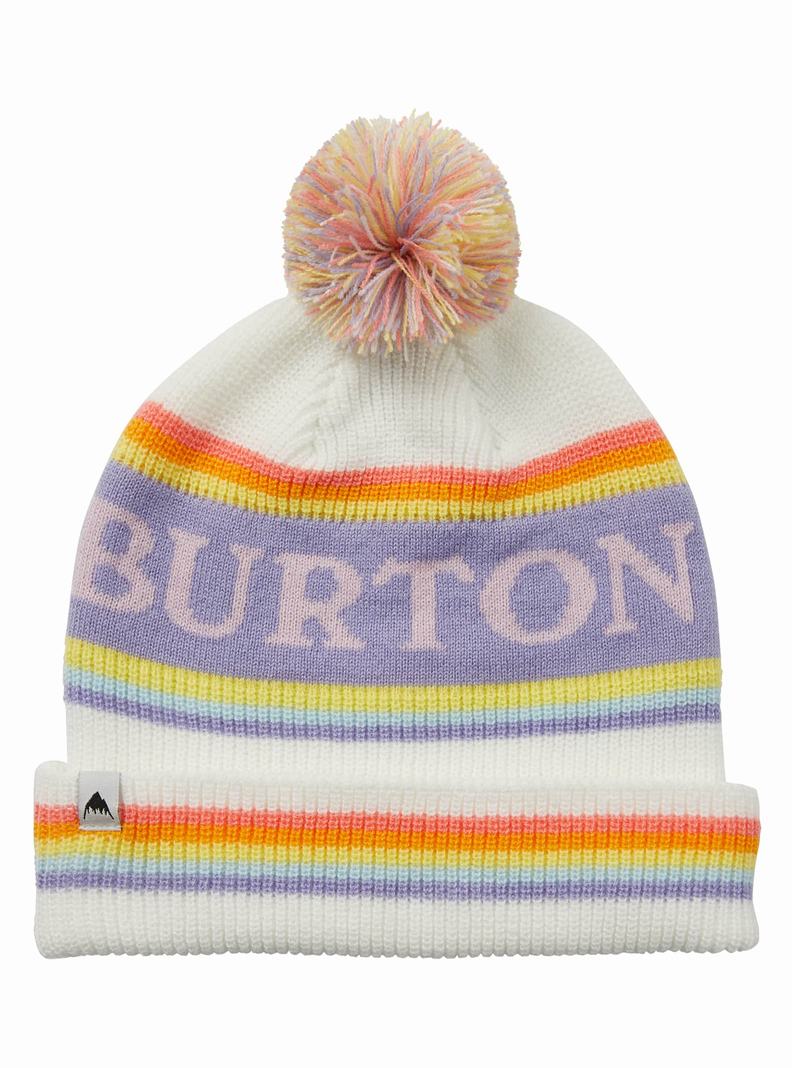 White Burton Trope Kids' Beanie | KVYHRZ903