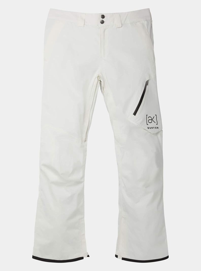 White Burton [ak] Cyclic GORE‑TEX 2L (Short) Men's Ski Pants | MUYBIS427