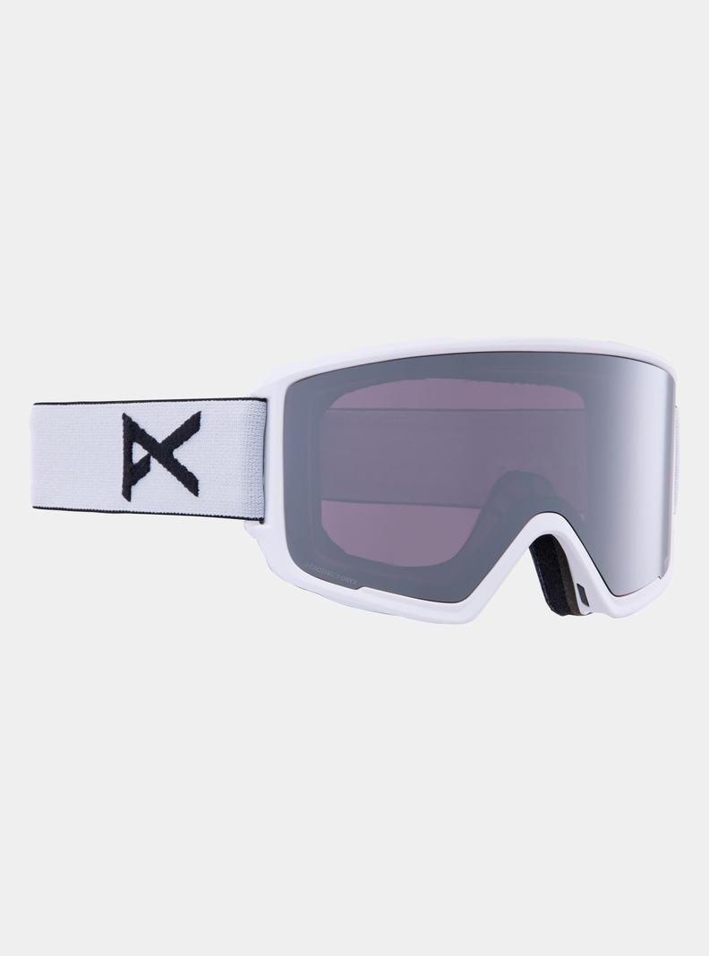 White / Orange / Black / Purple / Burton Anon M3 Goggles + Bonus Lens + MFI® Face Mask Men's Ski Goggles | PXQKUI012