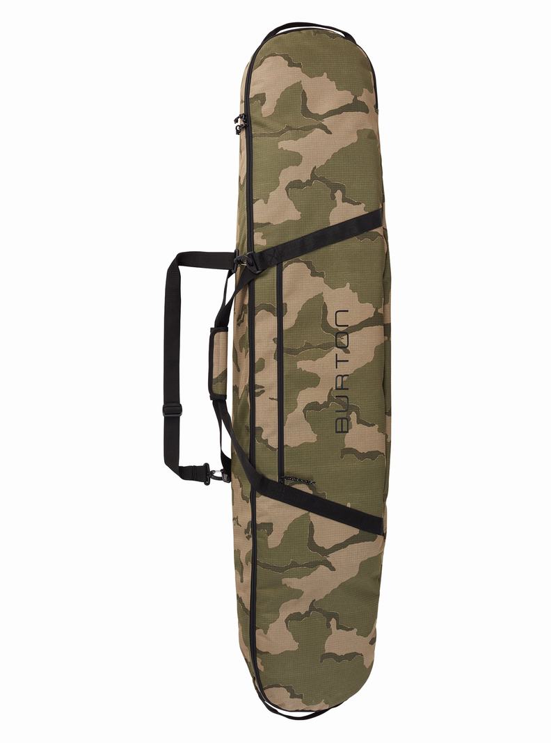 Beige / Camo Burton Board Sack Board Unisex Backpacks | WOCPVK180