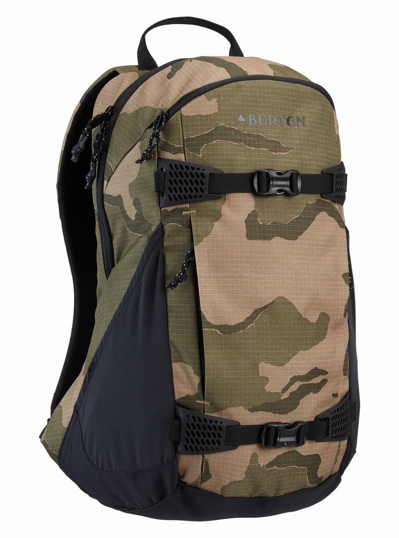 Beige / Camo Burton Day Hiker 25L Unisex Backpacks | CPYGBK392