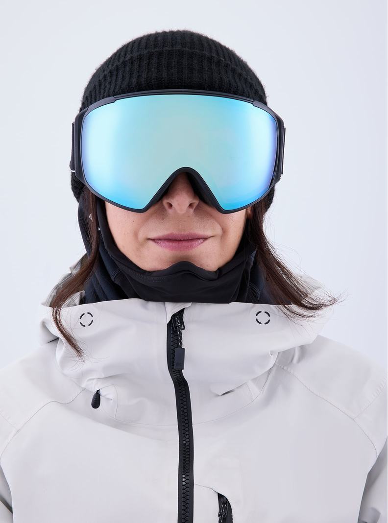 Black / Blue / Pink Burton Anon M4S Goggles (Toric) + Bonus Lens + MFI® Face Mask Women's Ski Goggles | ZKETXP359