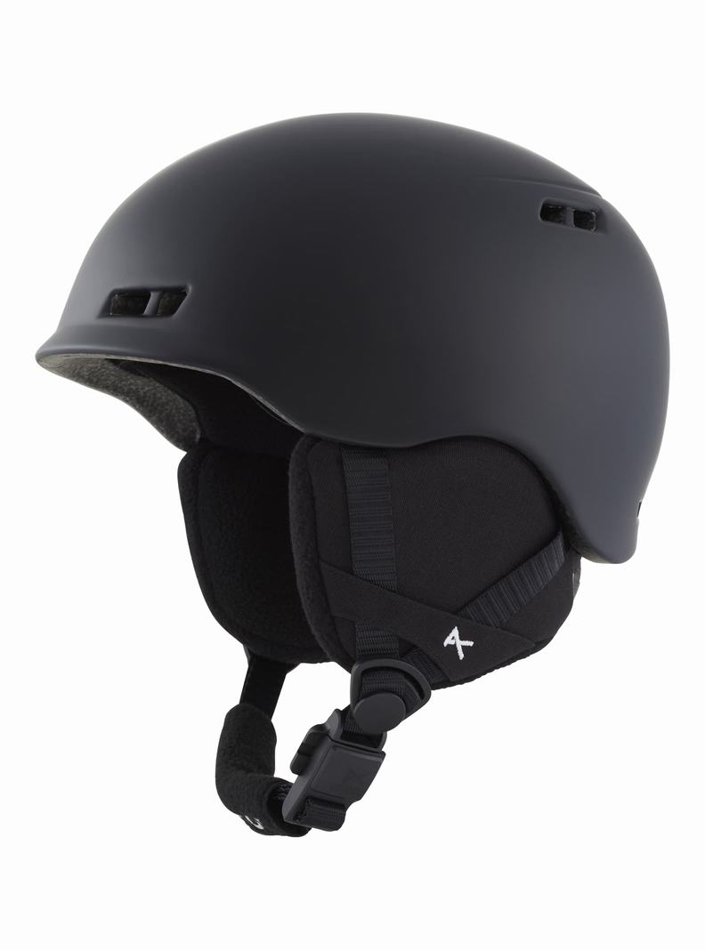 Black Burton Anon Burner MIPS® Kids' Snowboard Helmets | WHVSIY235