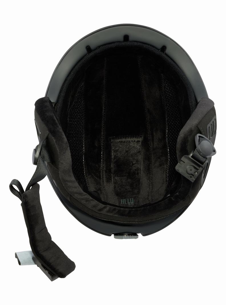 Black Burton Anon Helo 2.0 Men's Snowboard Helmets | VKRHSN724