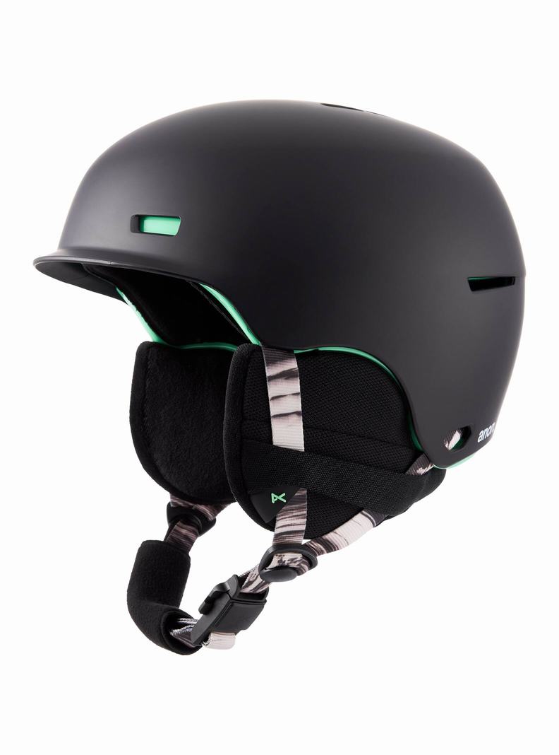 Black Burton Anon Highwire Men's Snowboard Helmets | FTYHLC562