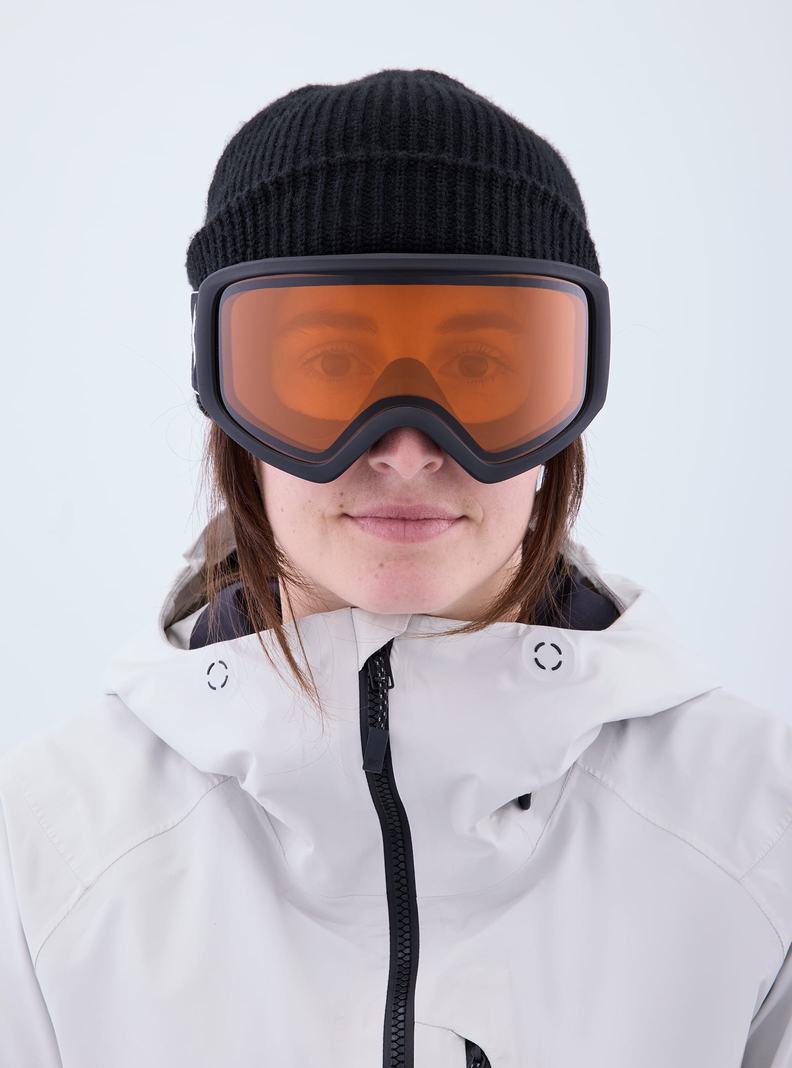 Black / Burton Anon Insight Goggles (Non-Mirror) Women's Ski Goggles | FANQLR312