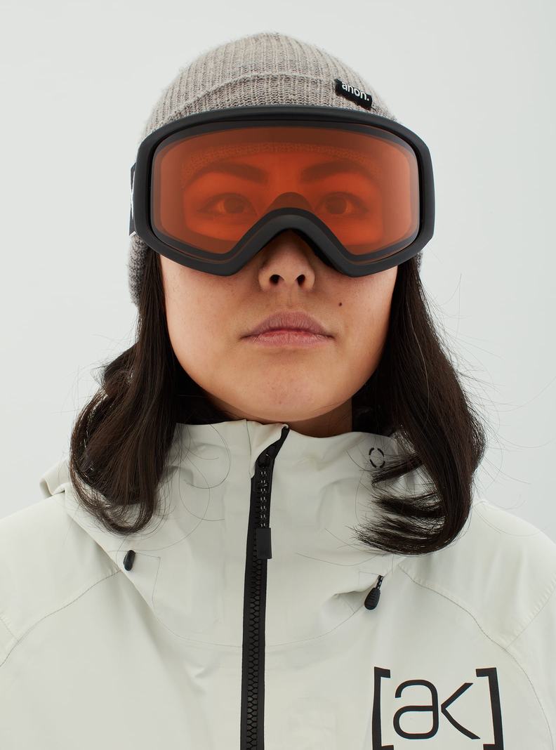 Black / Burton Anon Insight Goggles (Non-Mirror) Women's Ski Goggles | FANQLR312