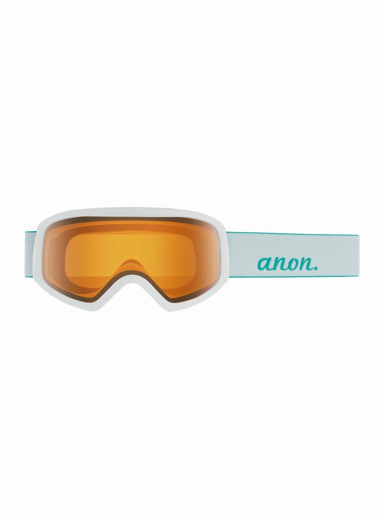 Black / Burton Anon Insight Goggles (Non-Mirror) Women's Ski Goggles | FANQLR312