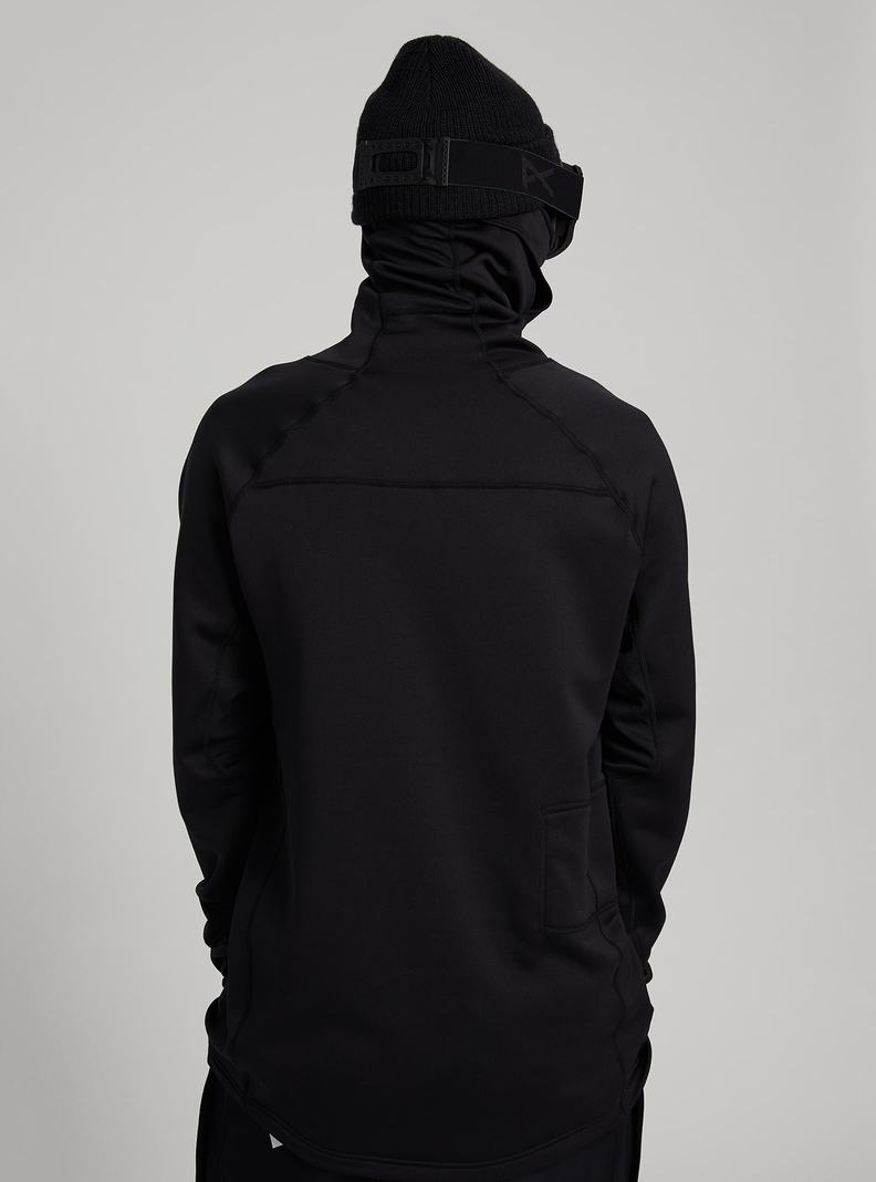 Black Burton Anon MFI® Power Dry® Long Sleeve Balaclava Men's Hoodies | DCGLWQ453