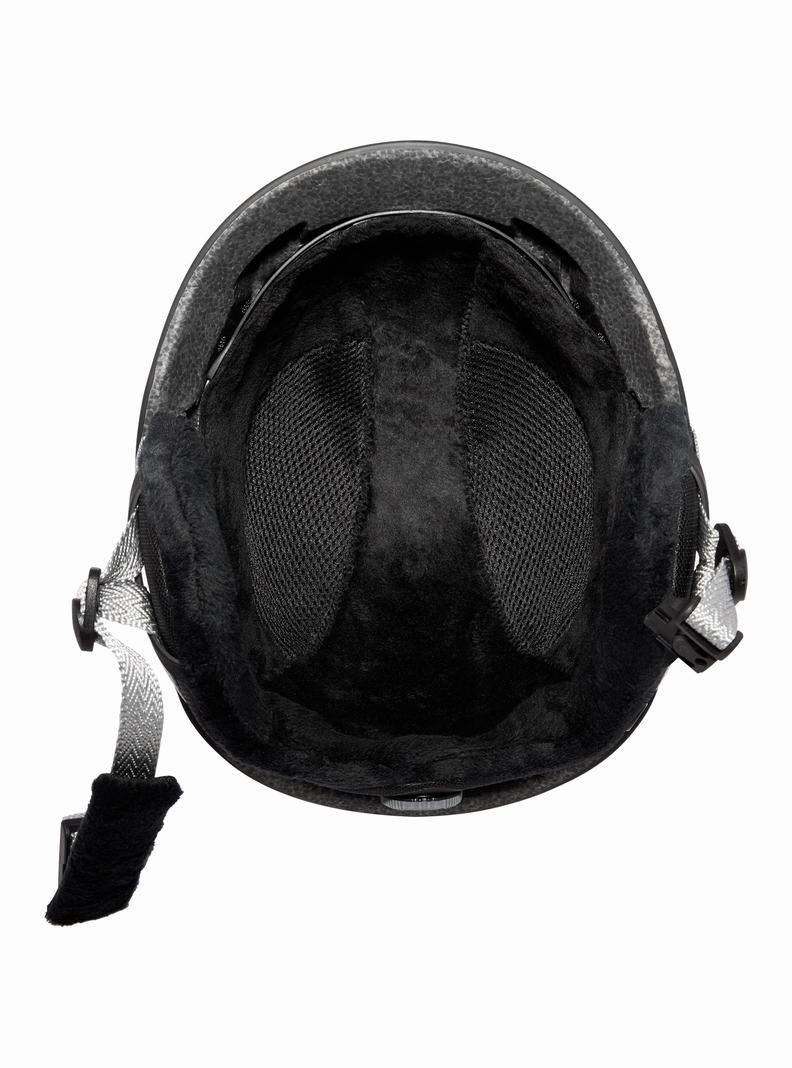 Black Burton Anon Rodan Long Hair Fleece Women's Snowboard Helmets | RLSWNT089