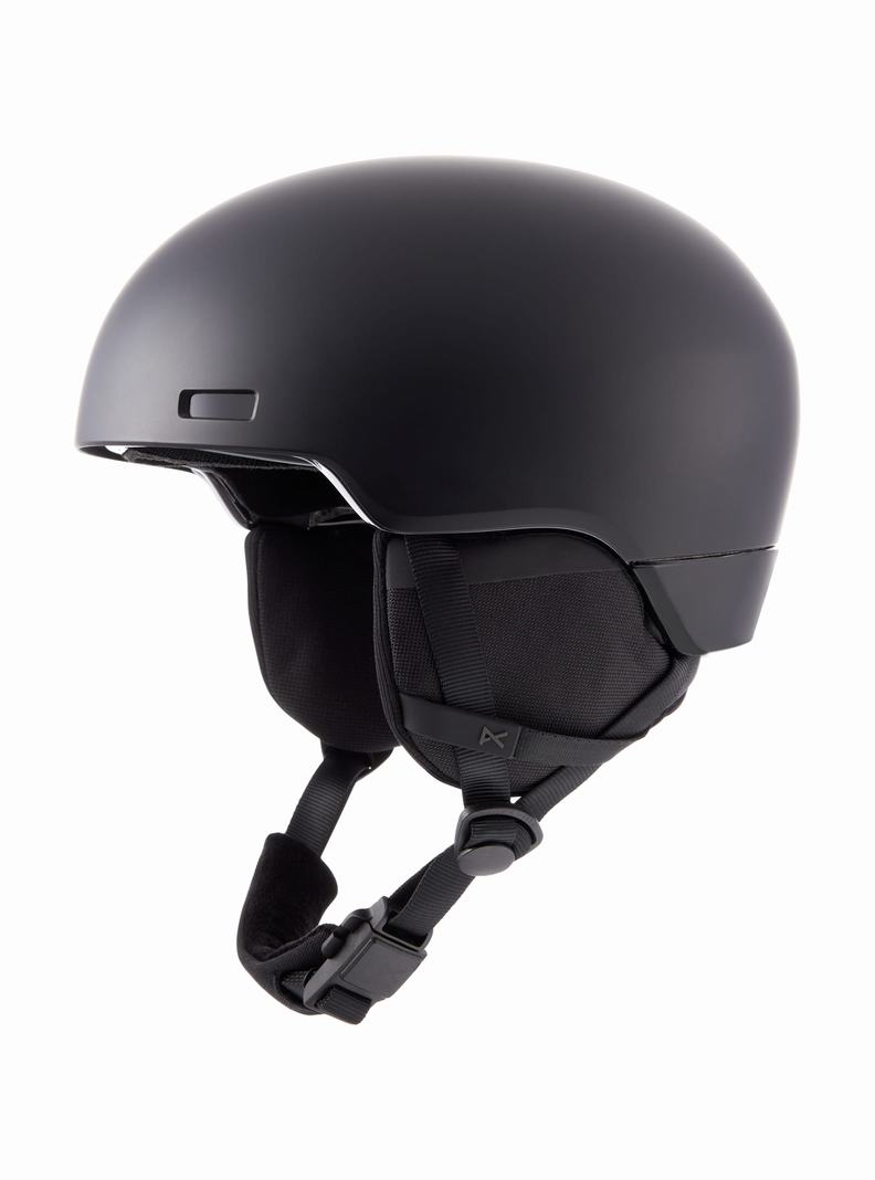 Black Burton Anon Windham WaveCel Men's Snowboard Helmets | CZOQPY954