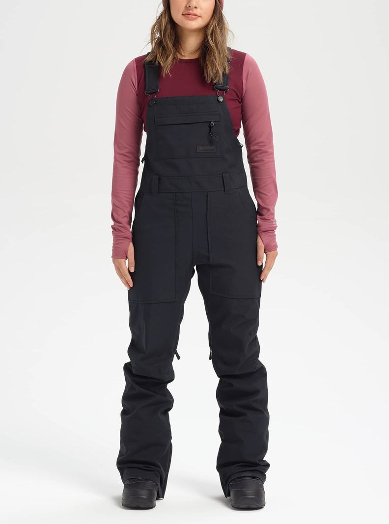 Black Burton Avalon - Softshell Women's Bibs | MKQRVS765