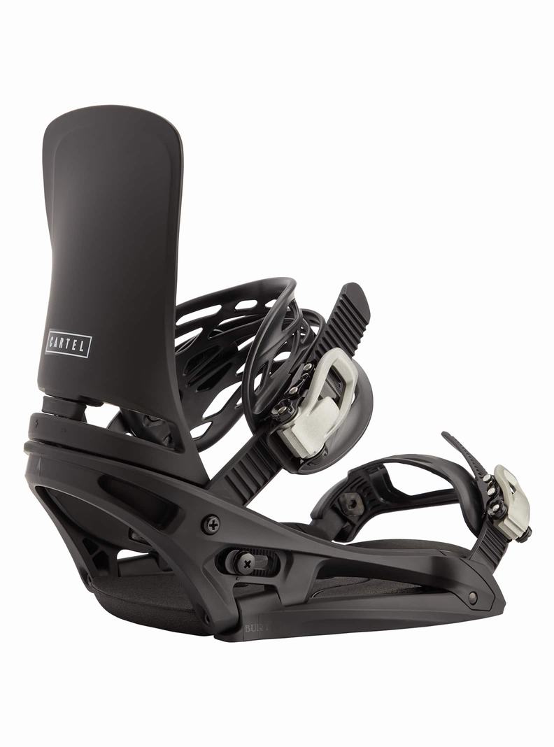 Black Burton Cartel EST® Men\'s Snowboard Bindings | TEKIOD273