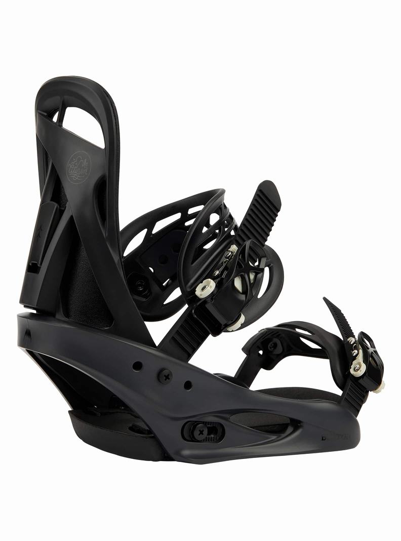 Black Burton Citizen Re:Flex Women\'s Snowboard Bindings | WTPFIN732