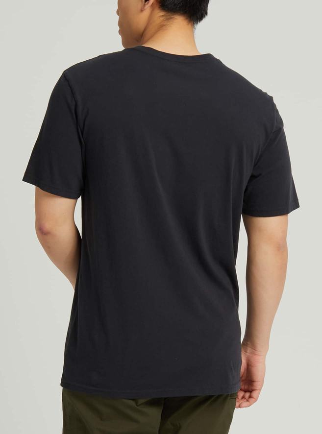 Black Burton Colfax Short Sleeve Men's T-Shirts | ITPLKA203