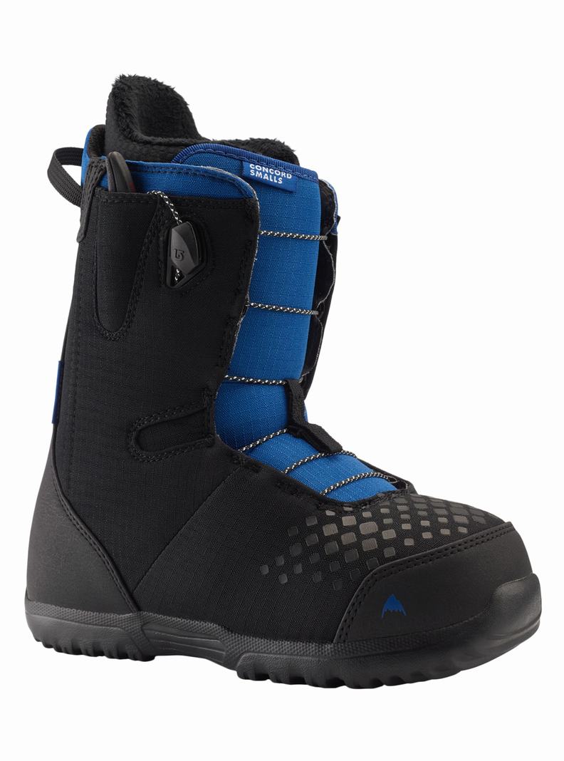 Black Burton Concord Smalls Kids\' Snowboard Boots | WGNXOP024