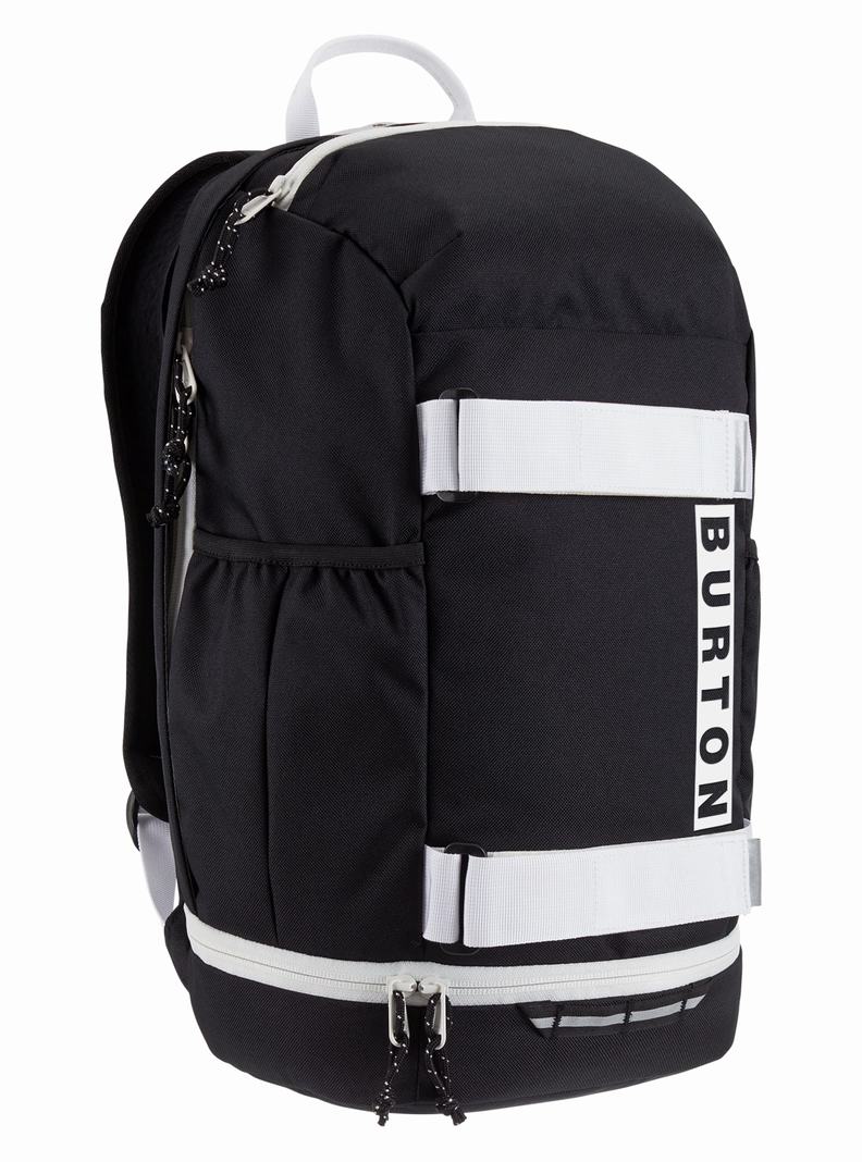 Black Burton Distortion 18L Unisex Backpacks | YAKFNH742