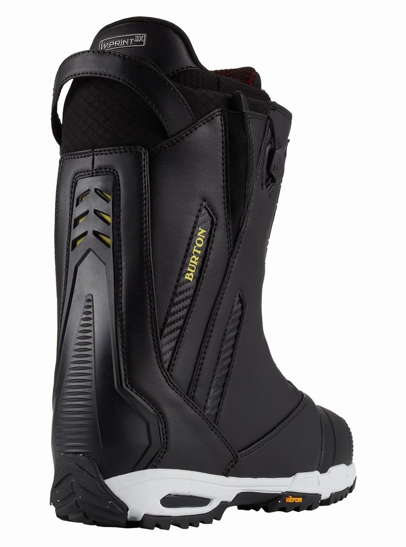 Black Burton Driver X Men's Snowboard Boots | ZORVJQ823