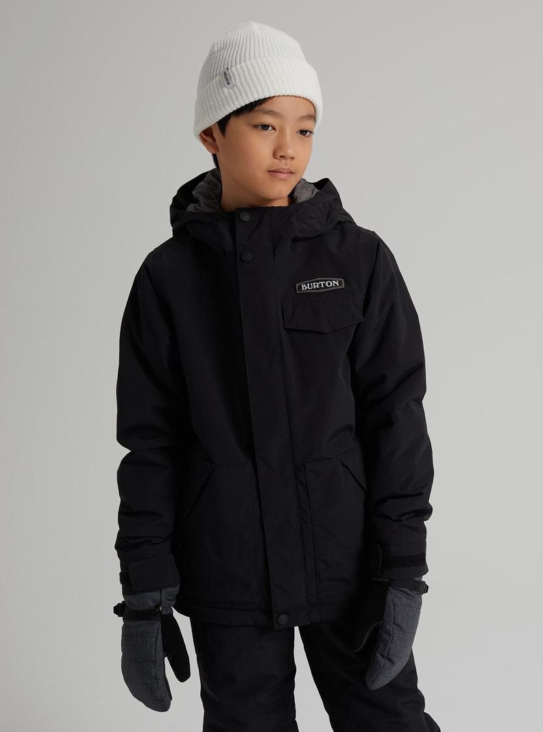 Black Burton Dugout 2L Kids' Ski Jackets | ZIEUWM536