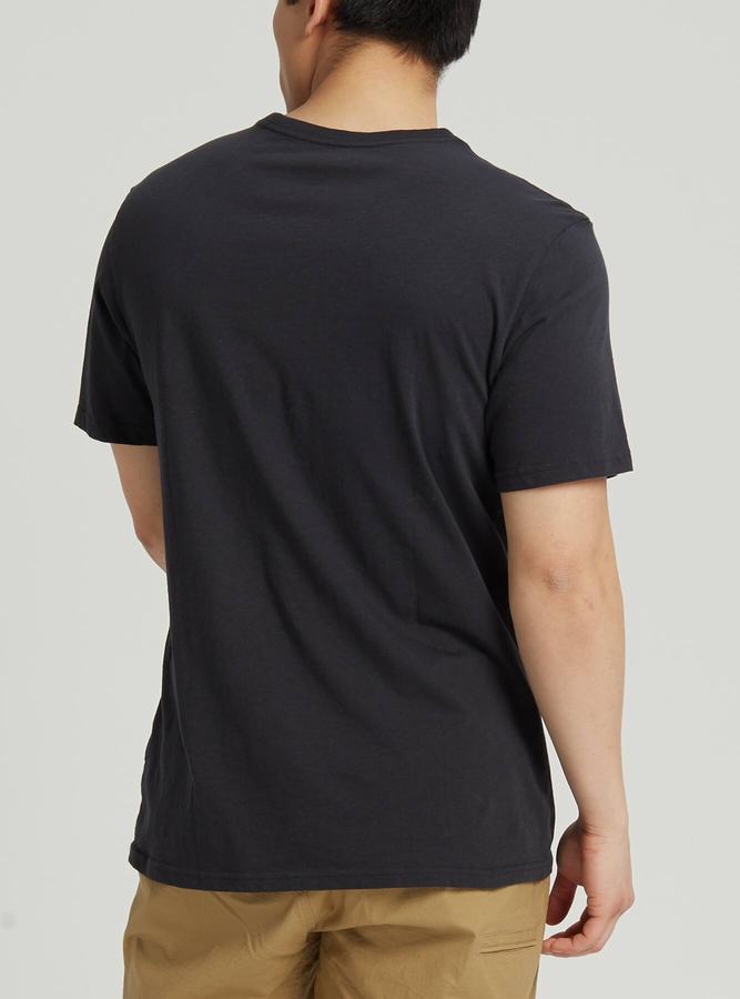 Black Burton Durable Goods Short Sleeve Men's T-Shirts | IRFUJA058