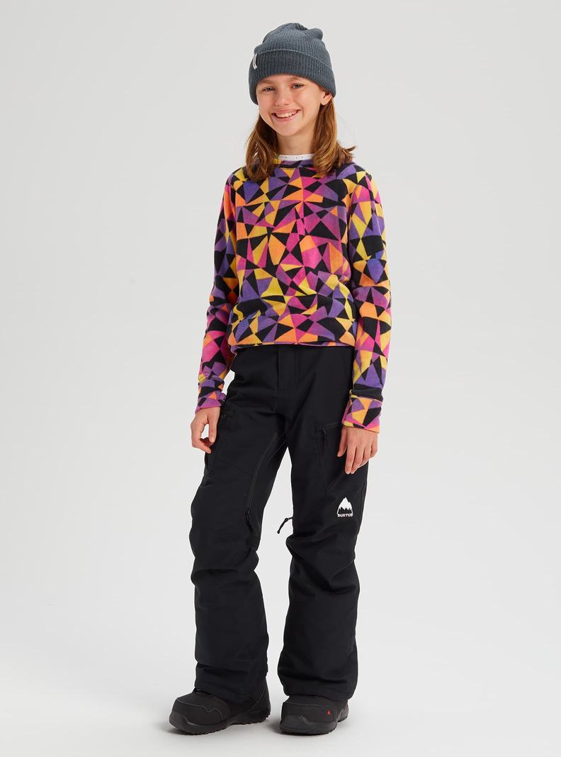 Black Burton Elite 2L Cargo Kids' Ski Pants | GIQHPS678