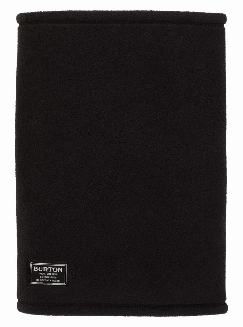 Black Burton Ember Fleece Men\'s Neck Warmer | CIKTUX346