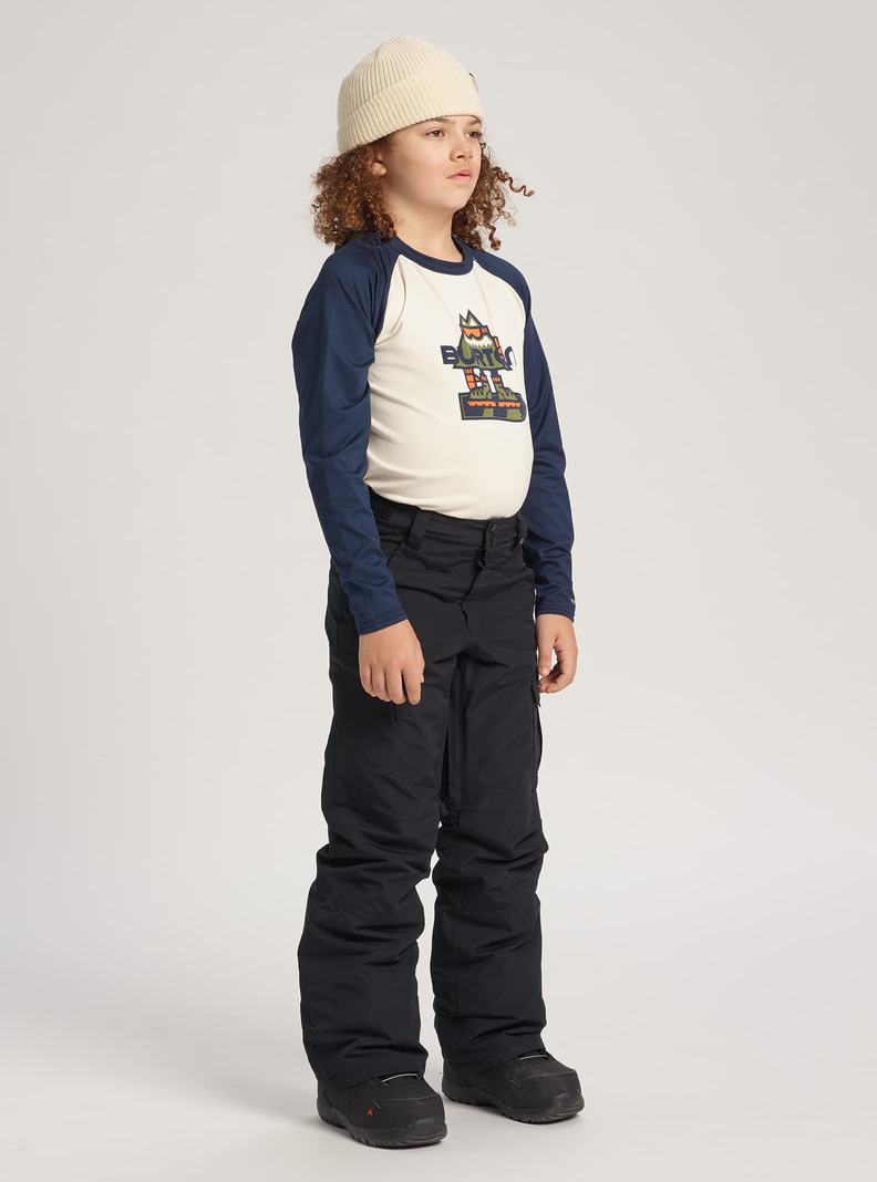 Black Burton Exile 2L Cargo Kids' Ski Pants | MLFKZP127