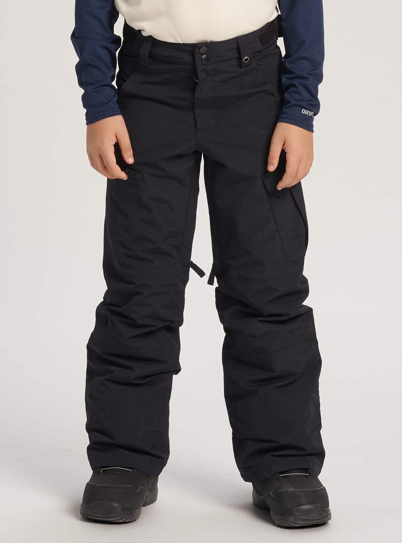 Black Burton Exile 2L Cargo Kids' Ski Pants | MLFKZP127