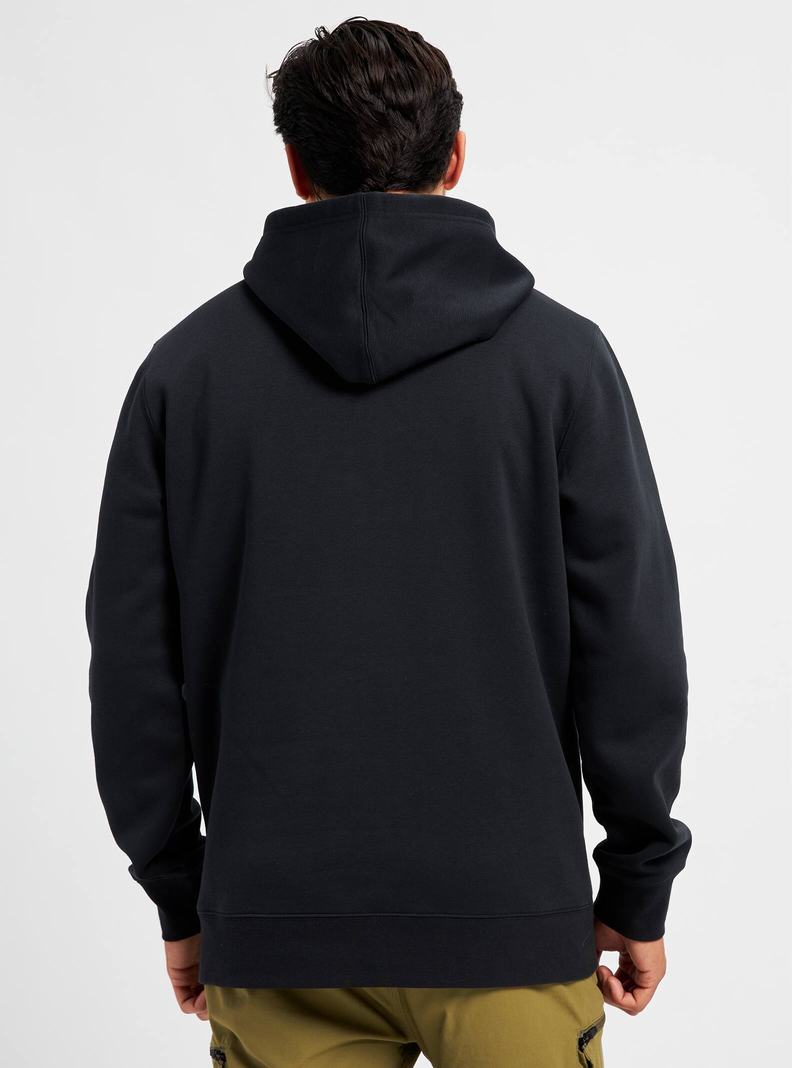 Black Burton Family Tree Pullover Men's Hoodies | GBQHFS790