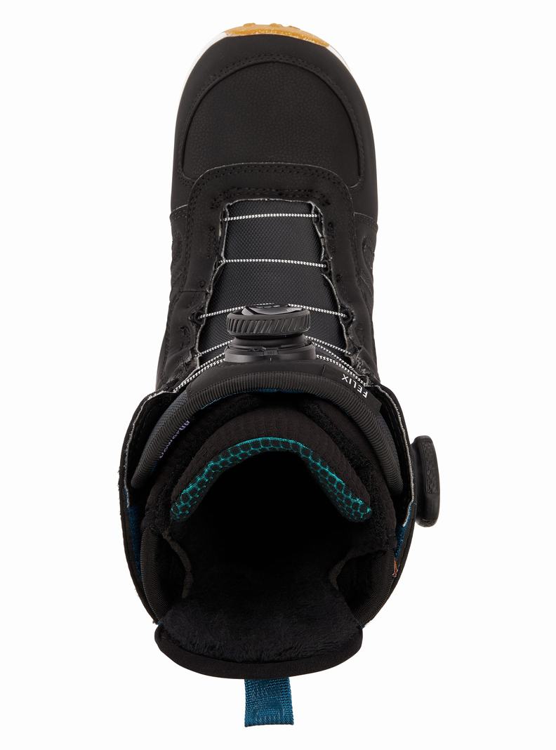 Black Burton Felix BOA® Women's Snowboard Boots | IUQLOR184