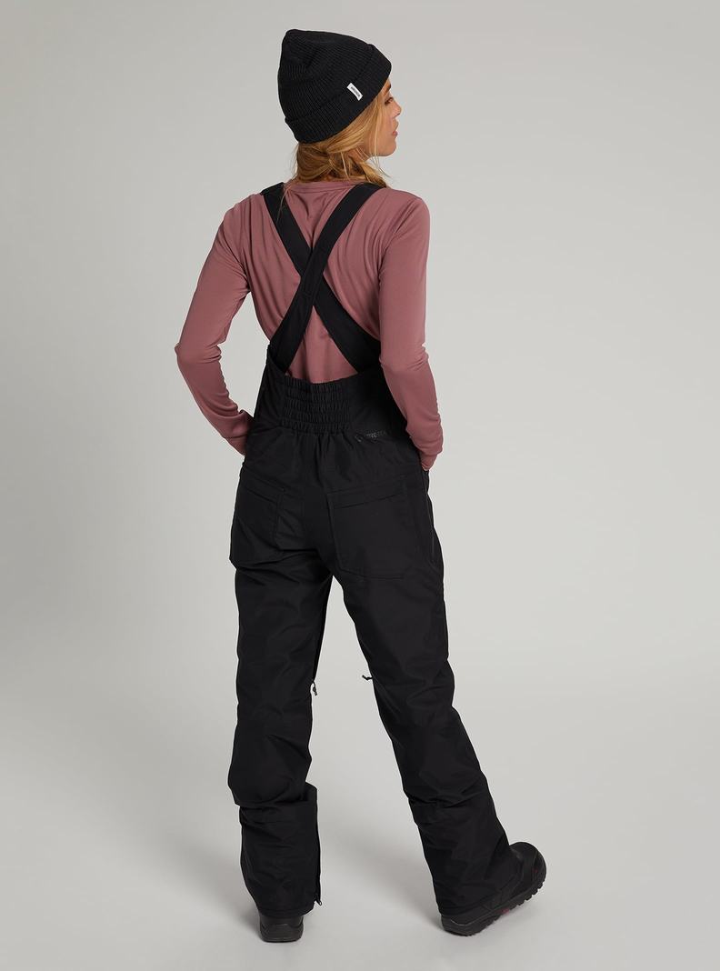 Black Burton GORE-TEX Avalon Women's Bibs | JOGHMA230