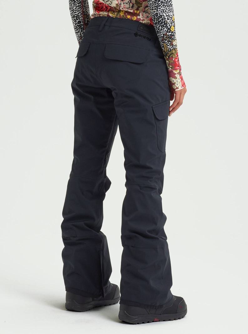 Black Burton GORE‑TEX Gloria Women's Ski Pants | RKGAQZ942