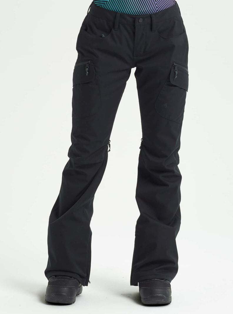 Black Burton Gloria Insulated Women's Ski Pants | CIESKZ652